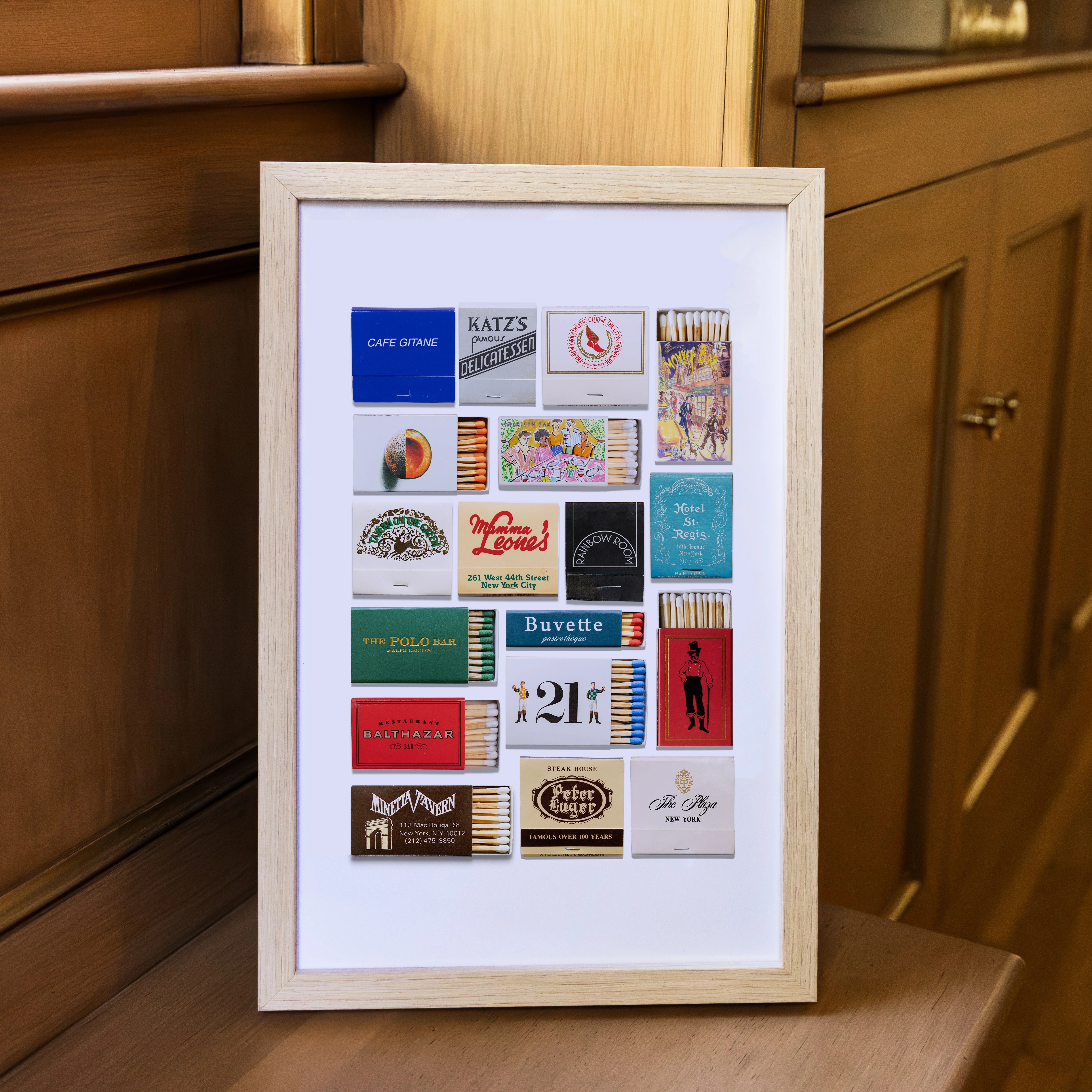 NYC Collage Poster | Match South