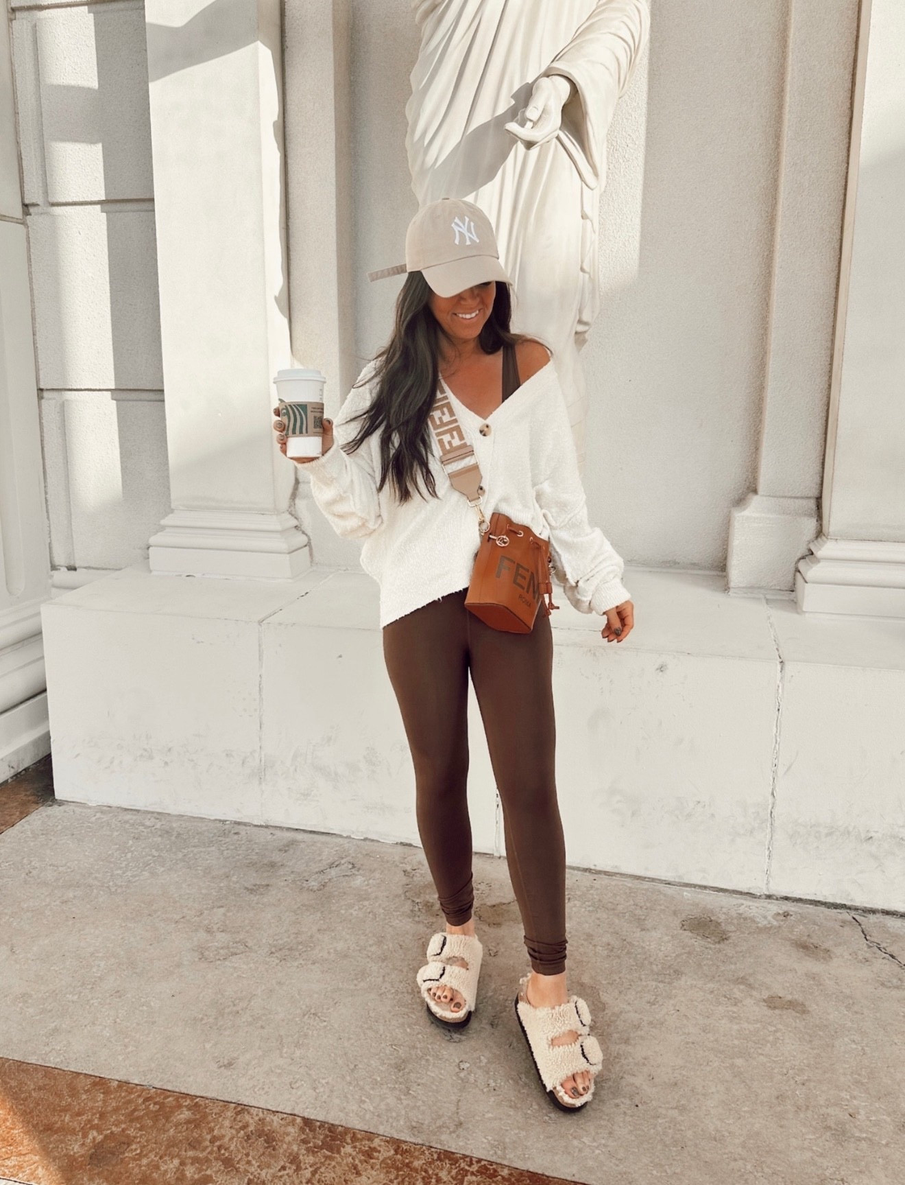 This sweater is too good and so cozy for transitioning into fall