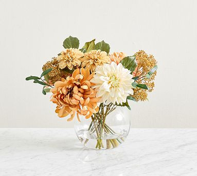 Faux Composed Mixed Mums | Pottery Barn (US)