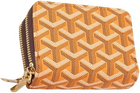 PU Leather Accordion Card Wallet, Double-Layer Zippered Card Holder for Women Men Multi-Slot Larg... | Amazon (US)