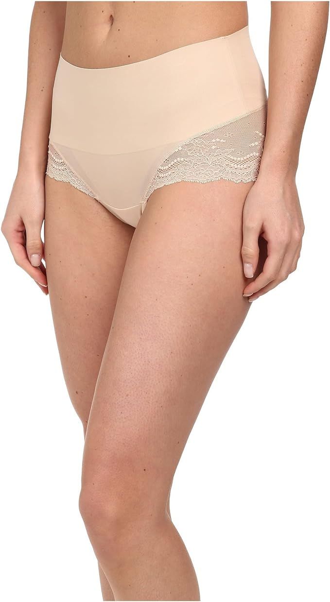 SPANX Shapewear For Women Undie-Tectable Lace Hi-Hipster Panty | Amazon (US)
