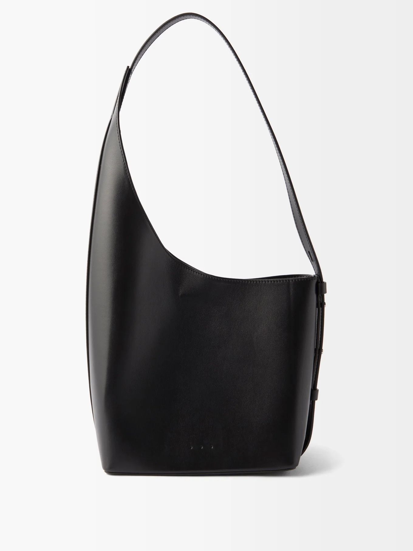Demi Lune leather bucket bag | Matches (UK)