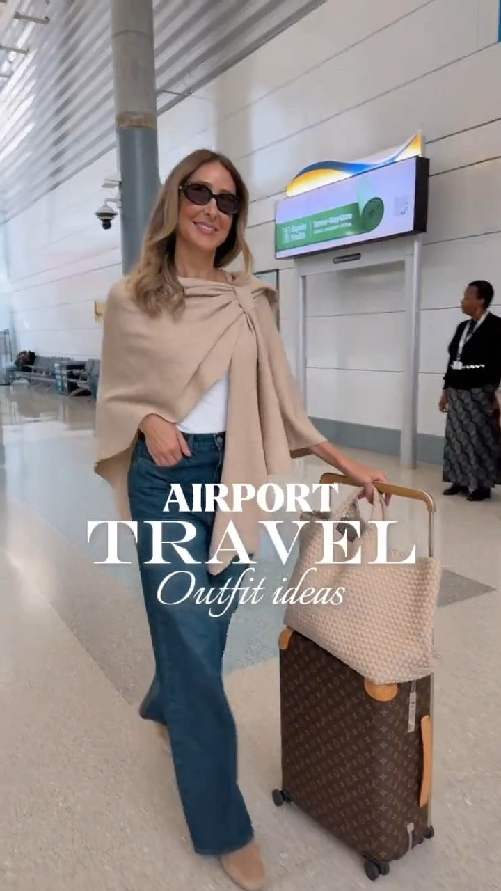 Airport travel outfits idea 
Comfortable, stylish, and elegant outfits that are perfect for your next trip 
Everything fits true to size and I’m wearing size small
Airport outfit 
Travel outfits

#LTKTravel #LTKOver40 #LTKTall