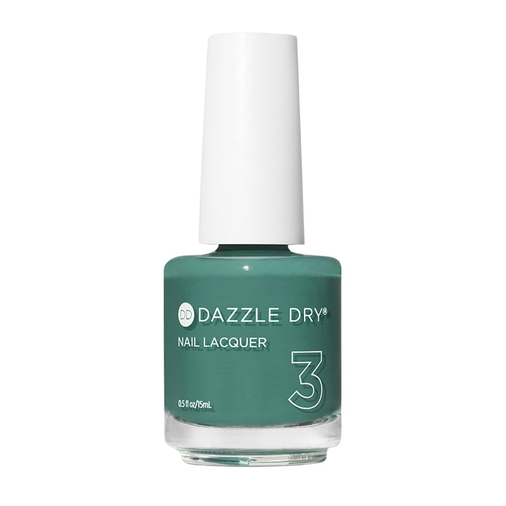 Dazzle Dry Nail Lacquer (Step 3) - 3-Day Weekend - A medium oasis green. Full coverage cream. (0.... | Amazon (US)