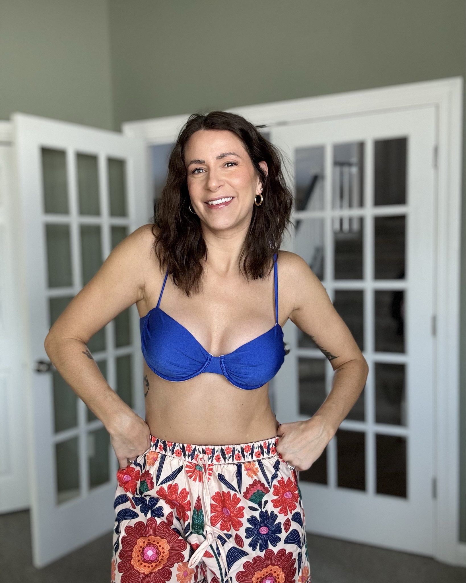 Royal blue swim suits 