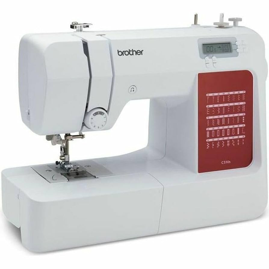 Brother CS10s Classic (40 Stiche) - Computer-Nähmaschine, Weiß, Rot | Amazon (DE)