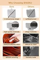 BIVIZKU Large Capacity Makeup Bags Portable Travel Cosmetic Bags Open-Flat Toiletry Waterproof Ba... | Amazon (US)