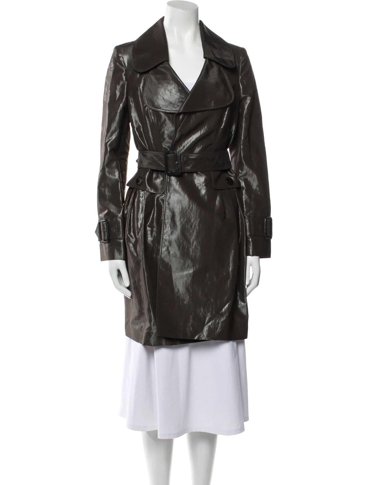 Burberry London Silk Trench Coat | The RealReal