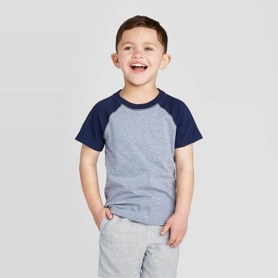 Toddler Boys' Short Sleeve Crew Neck T-Shirt - Cat & Jack™ | Target