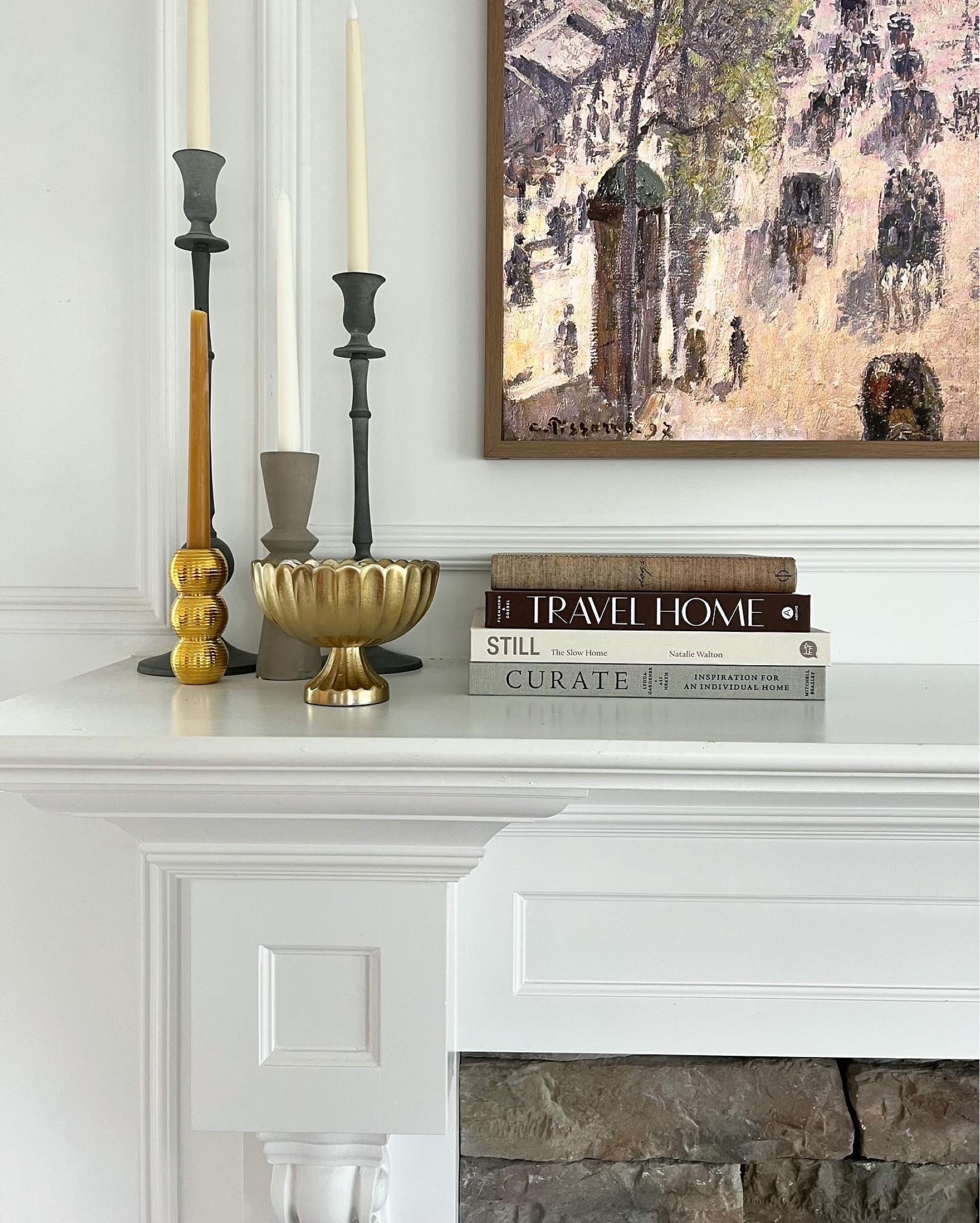 Mantel decor, books, frame tv, candles, candlesticks 

#LTKSeasonal #LTKhome