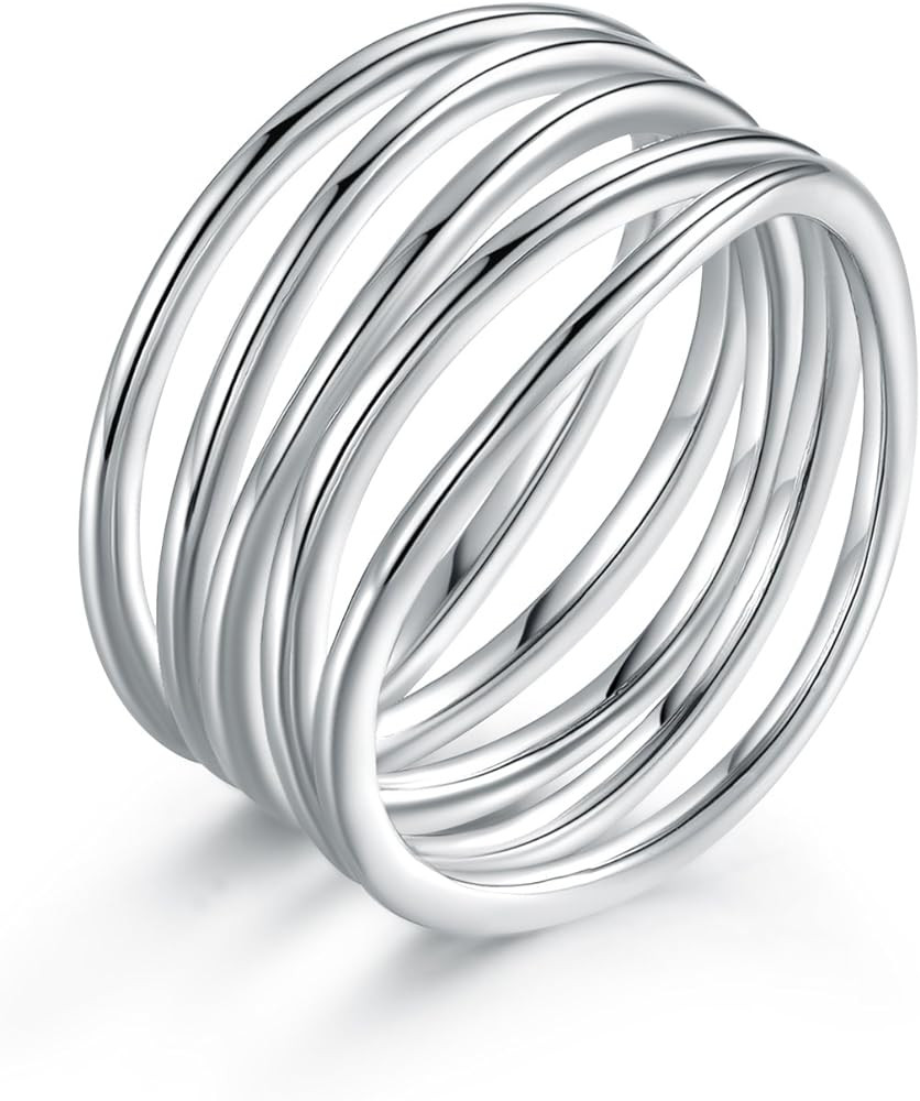 Barzel Gold, Rose Gold & White Gold Plated Statement Ring | Amazon (US)