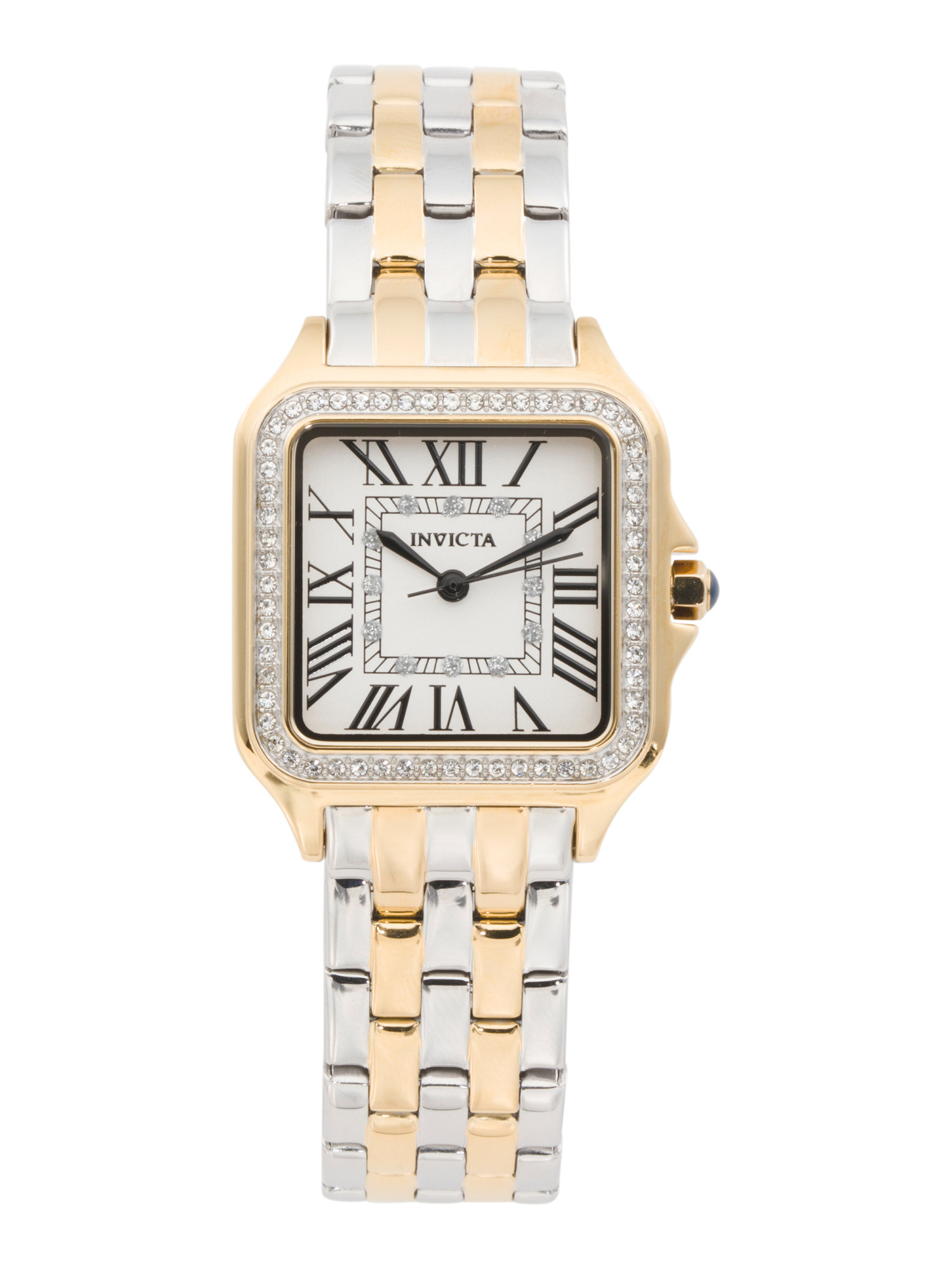 Women's Angel Lady Two Tone Square Watch | Marshalls
