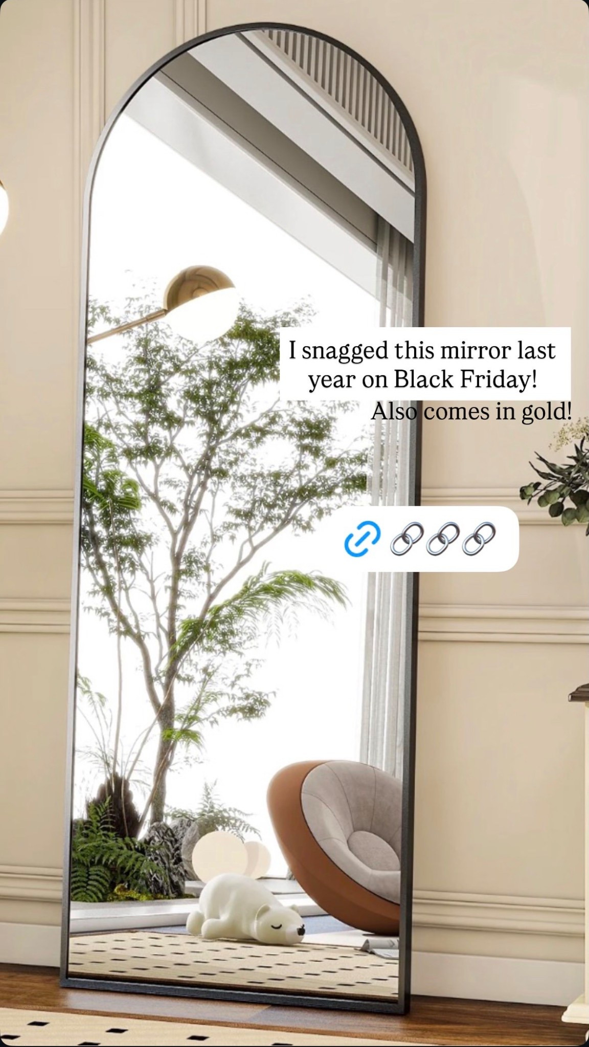 Such a great deal on a mirror. I have the 61 x 24. Sturdy and looks so nice - comes in lots of colors!

#LTKCyberWeek #LTKHome #LTKGiftGuide