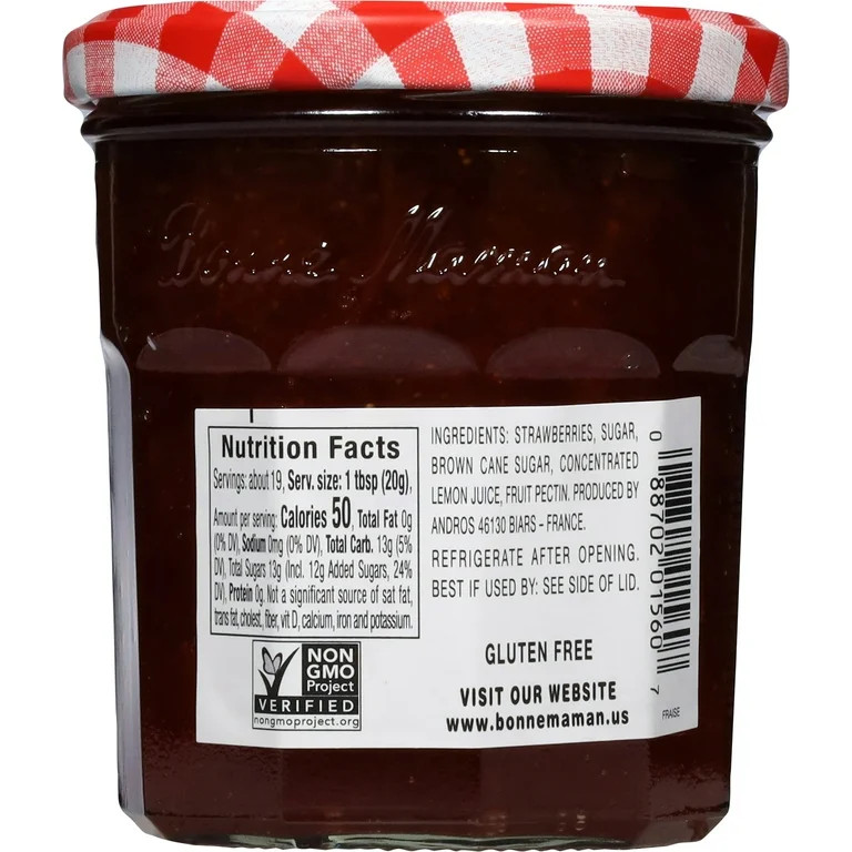 Bonne Maman Strawberry Preserves 13 oz | Walmart (US)