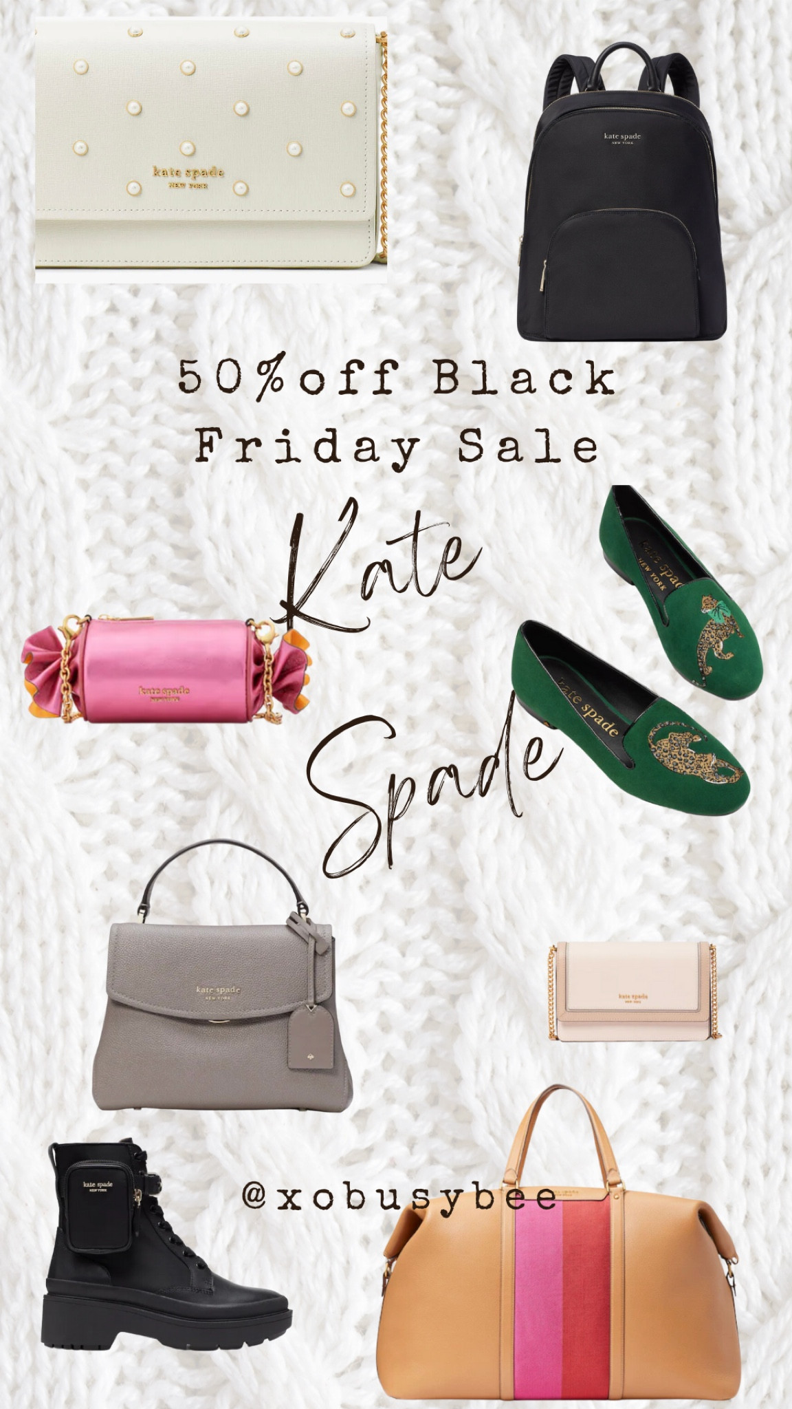 All Kate Spade is 50% off for Black Friday! Get some cute gifts for your best girl! 

#LTKHoliday #LTKCyberweek #LTKGiftGuide