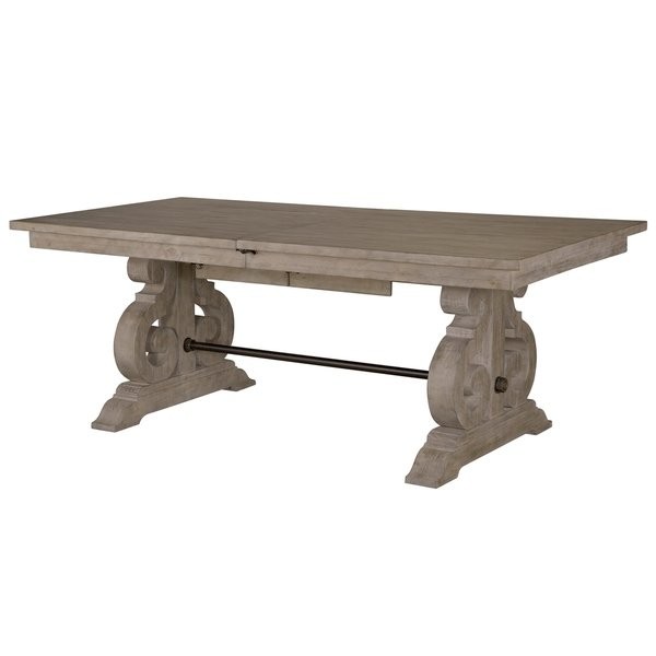 The Gray Barn Manderley Dove Tail Grey Dining Table | Bed Bath & Beyond
