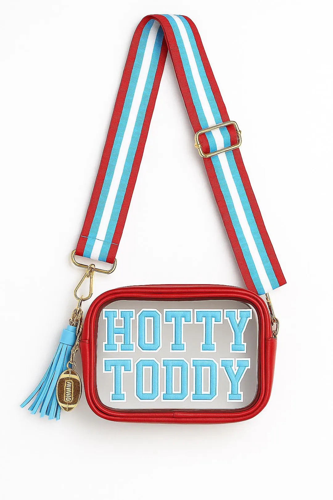 Ole Miss Clear Stadium Bag: Powder Blue 'hotty Toddy' Purse With Tassel - Etsy | Etsy (US)