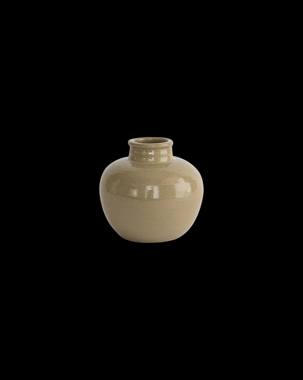 Brookings Sand Stoneware Vase | McGee & Co.
