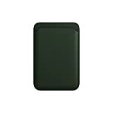 Apple Leather Wallet with MagSafe (for iPhone) - Now with Find My Support - Sequoia Green | Amazon (US)