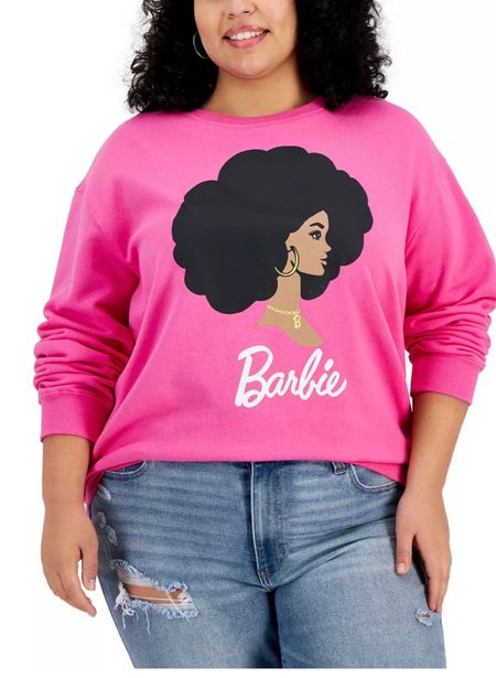 Plus Sized Barbie Sweatshirt 

#LTKsalealert #LTKstyletip #LTKplussize