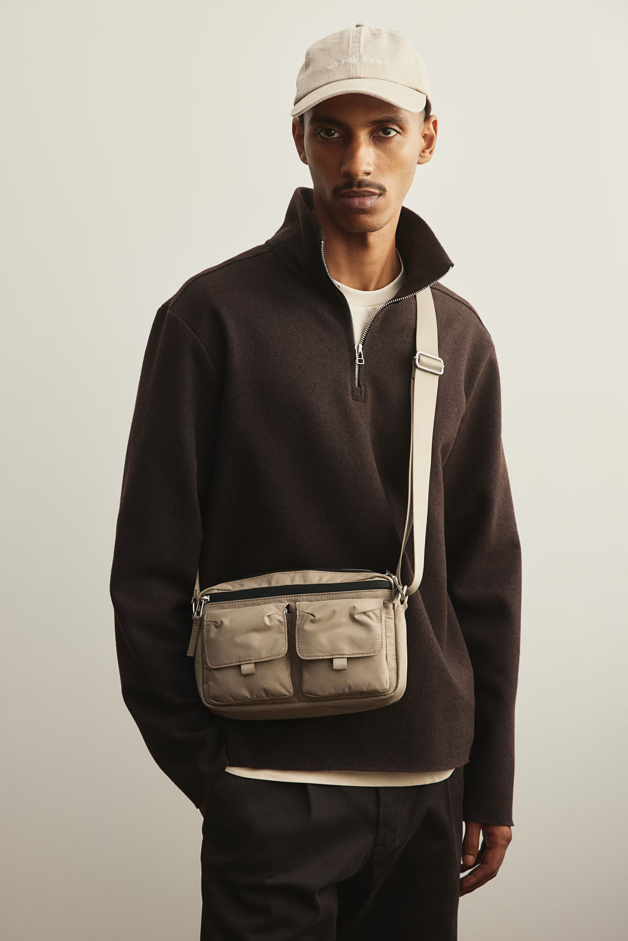 Regular Fit Half-zip Mock Turtleneck Sweater | H&M (US + CA)