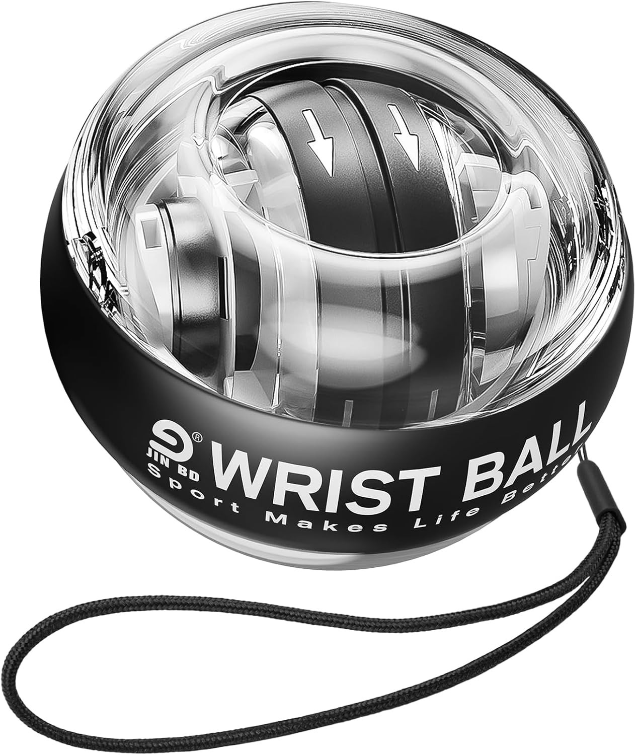 Wrist Trainer Ball Auto-Start Gyroscopic Forearm Exerciser Gyro Ball for Strengthen Arms, Fingers... | Amazon (US)