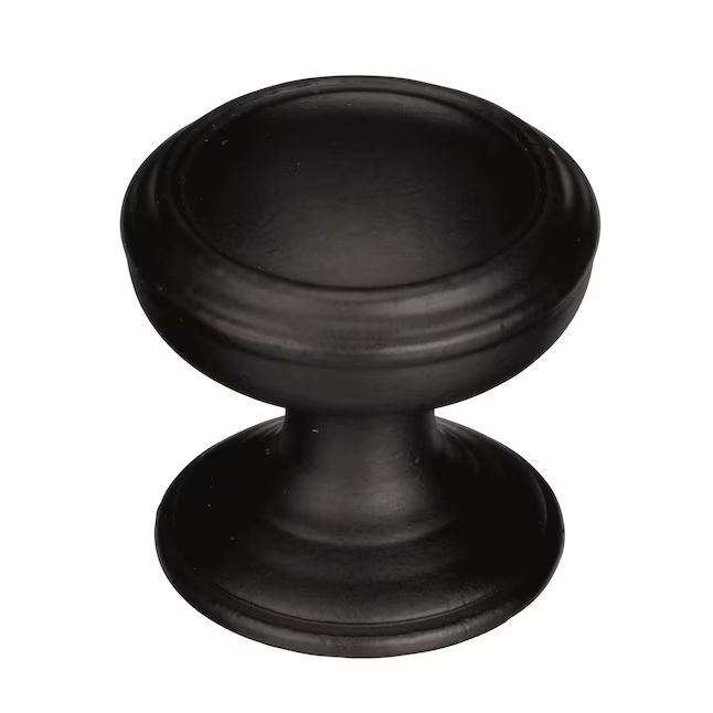 Amerock Revitalize 1-1/4-in Black Bronze Round Traditional Cabinet Knob | Lowe's