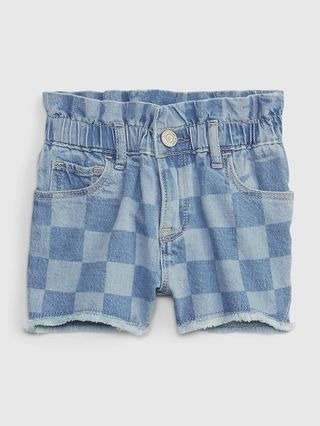 Toddler Just Like Mom Denim Shorts with Washwell | Gap (US)