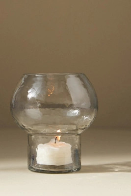 Recycled Glass Clear Tea-Light Votive | Anthropologie (US)
