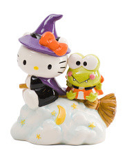 Flying Hello Kitty Witch And Vampire Keroppi Figurine | TJ Maxx