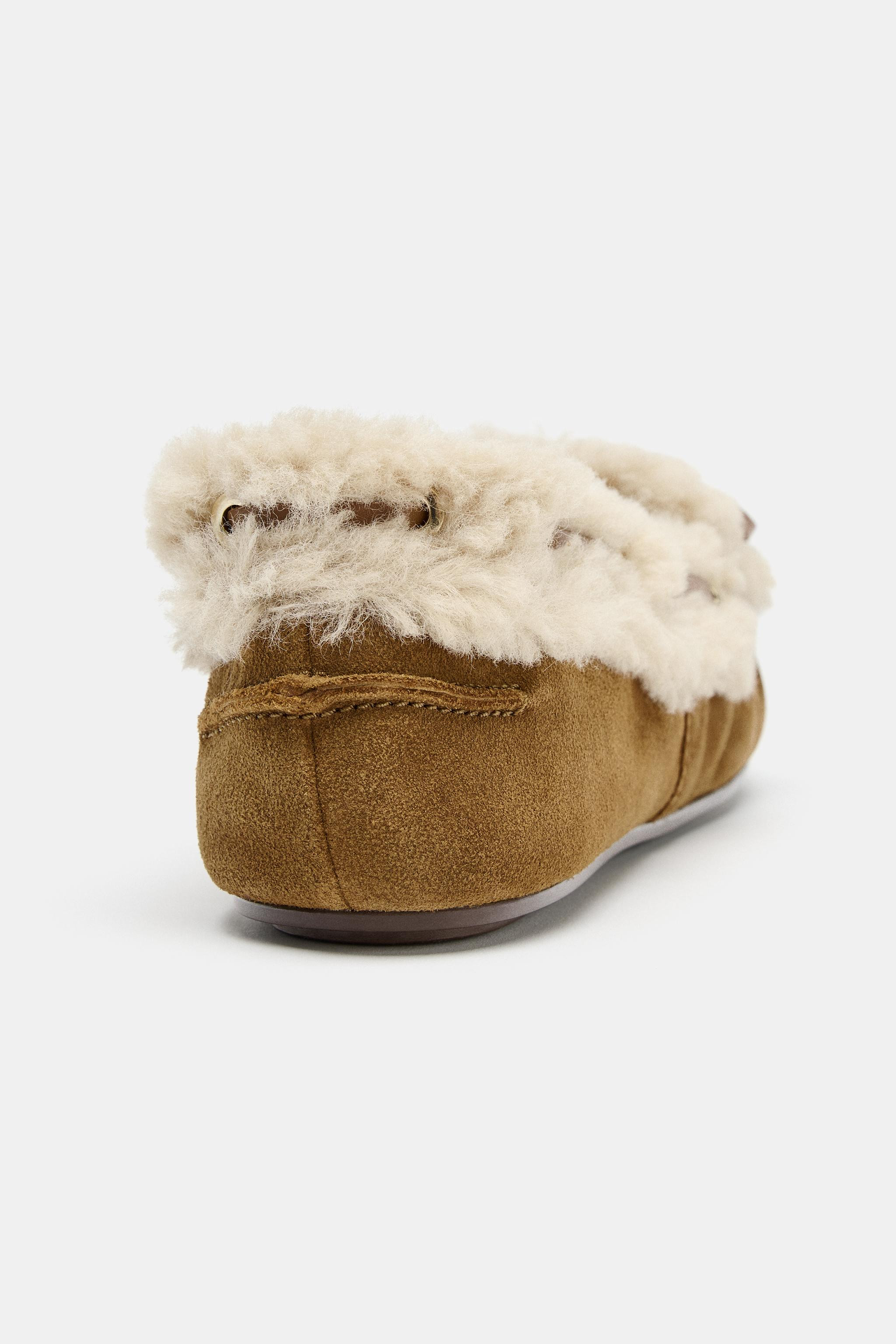 COMBINED SPLIT SUEDE LOAFERS | Zara UK