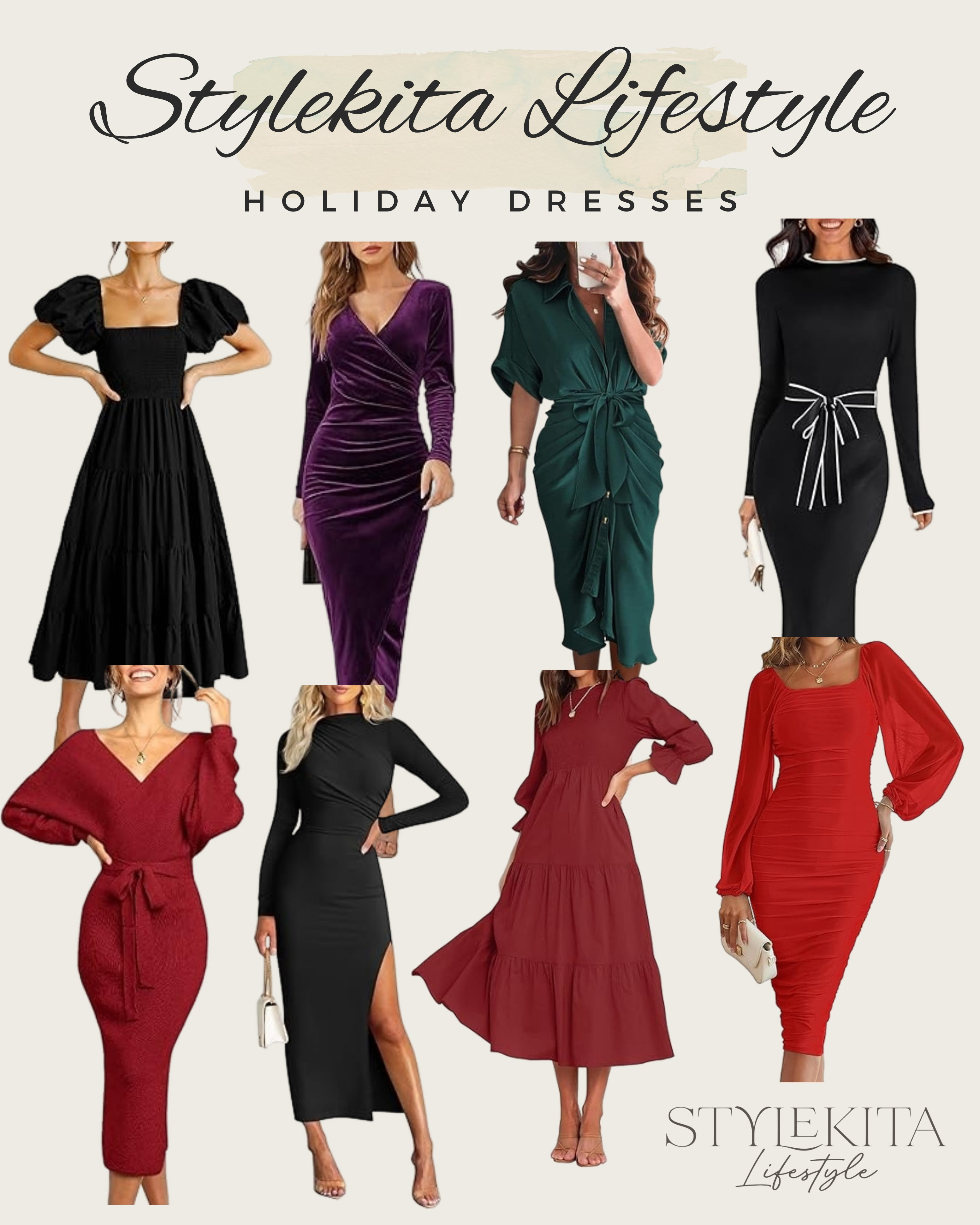 Your search for the perfect holiday dress ends here! I've rounded up stunning styles for every event, from velvet minis to elegant maxis. These looks are selling out fast, so shop now! #HolidayDress #PartyOutfit #ShopTheLook 

 #LTKdayinmylife #LTKootd #LTKSaleAlert