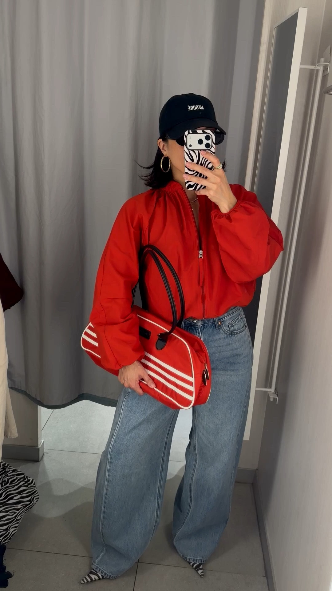 Love a red moment! Wearing Xs top size 2 bottoms. 

#LTKgrwm #LTKootd #LTKPetite