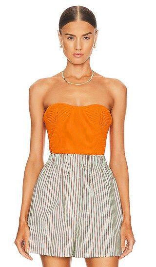 Pixie Knit Bodice Top in Honeycomb | Revolve Clothing (Global)