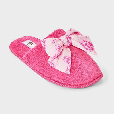 Wicked x Katie Kime Women's Graphic Slippers - Pink 7-8 | Target