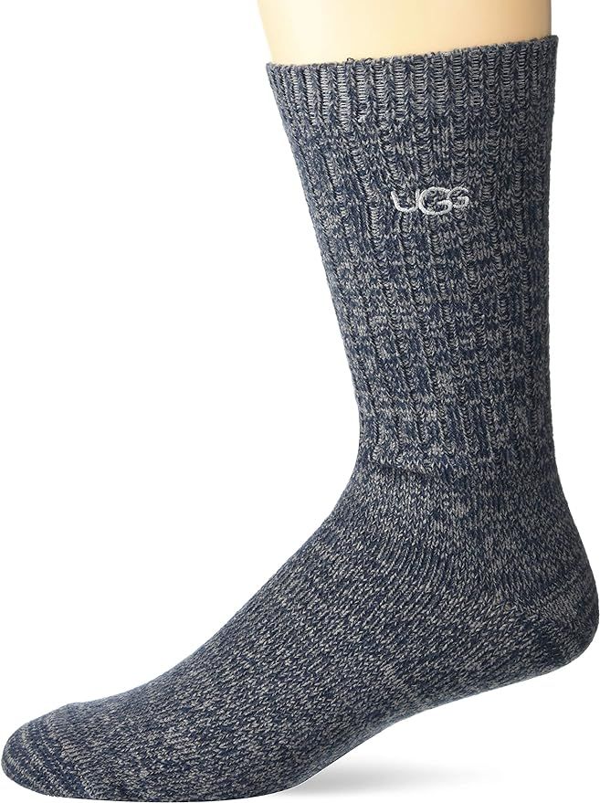 UGG mens Trey Rib Knit Slouchy Crew | Amazon (US)