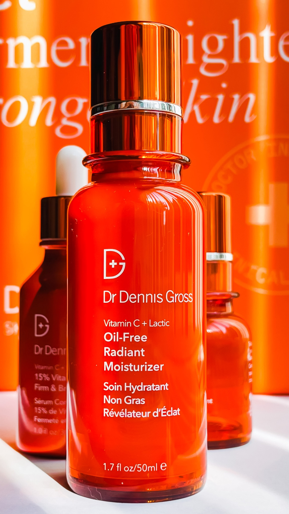 Dr Dennis Gross , Oil free radiant moisturizer , face cream , vitamin c serum , eye serum cream 

#LTKitbag #LTKsalealert #LTKbeauty