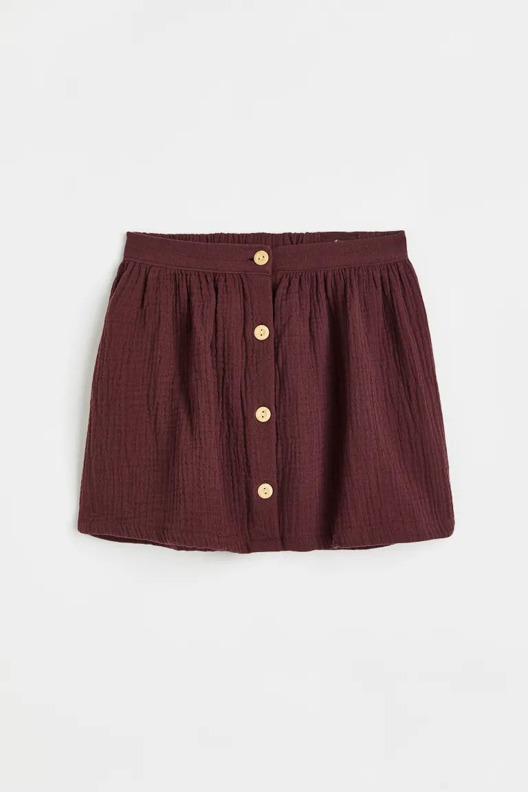 Double-weave Cotton Skirt | H&M (US + CA)