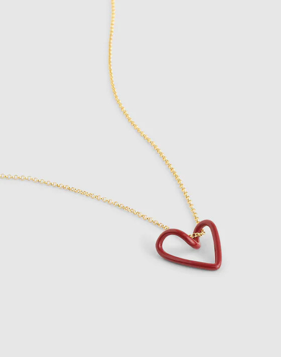 Looped Heart Choker Necklace | Madewell