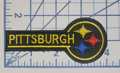Pittsburgh Steelers 4" Iron On Embroidered Patch ~USA Seller!  | eBay | eBay US