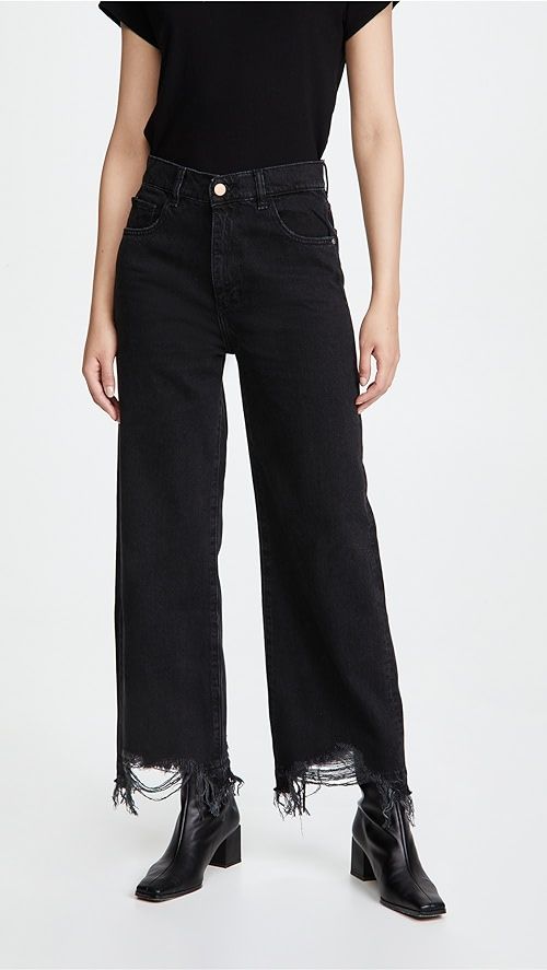 Hepburn Wide Leg High Rise Jeans | Shopbop