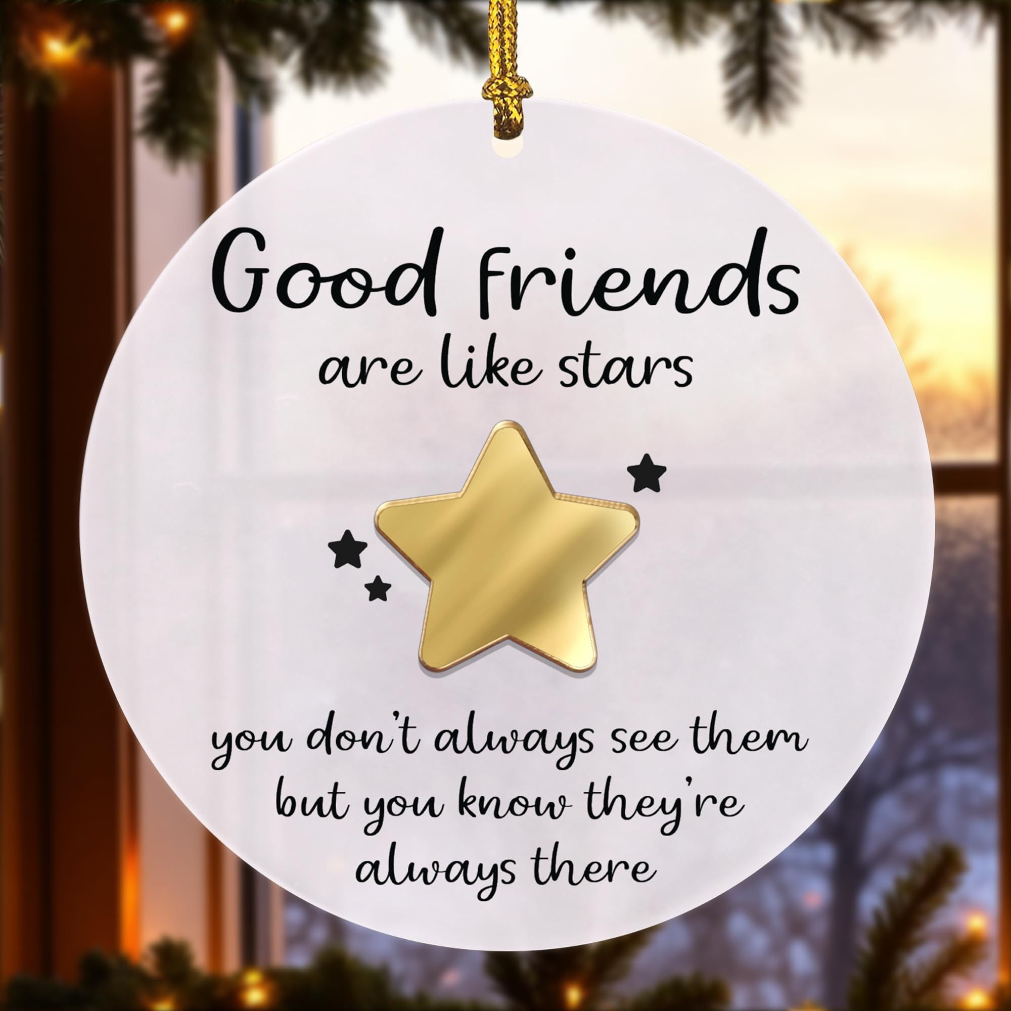 Good Friends are Like Stars - Friendship Gifts for Women, Best Friend, Funny, Work Besties, Siste... | Amazon (US)