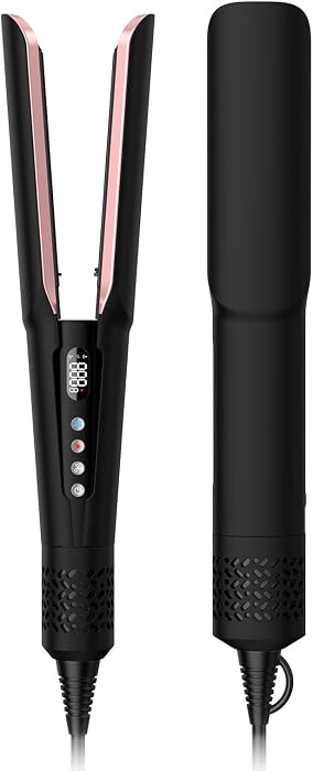 slopehill 2-in-1 Hair Straightener and Blow Dryer, Professional Flat Iron with High-Speed Airflow... | Amazon (US)