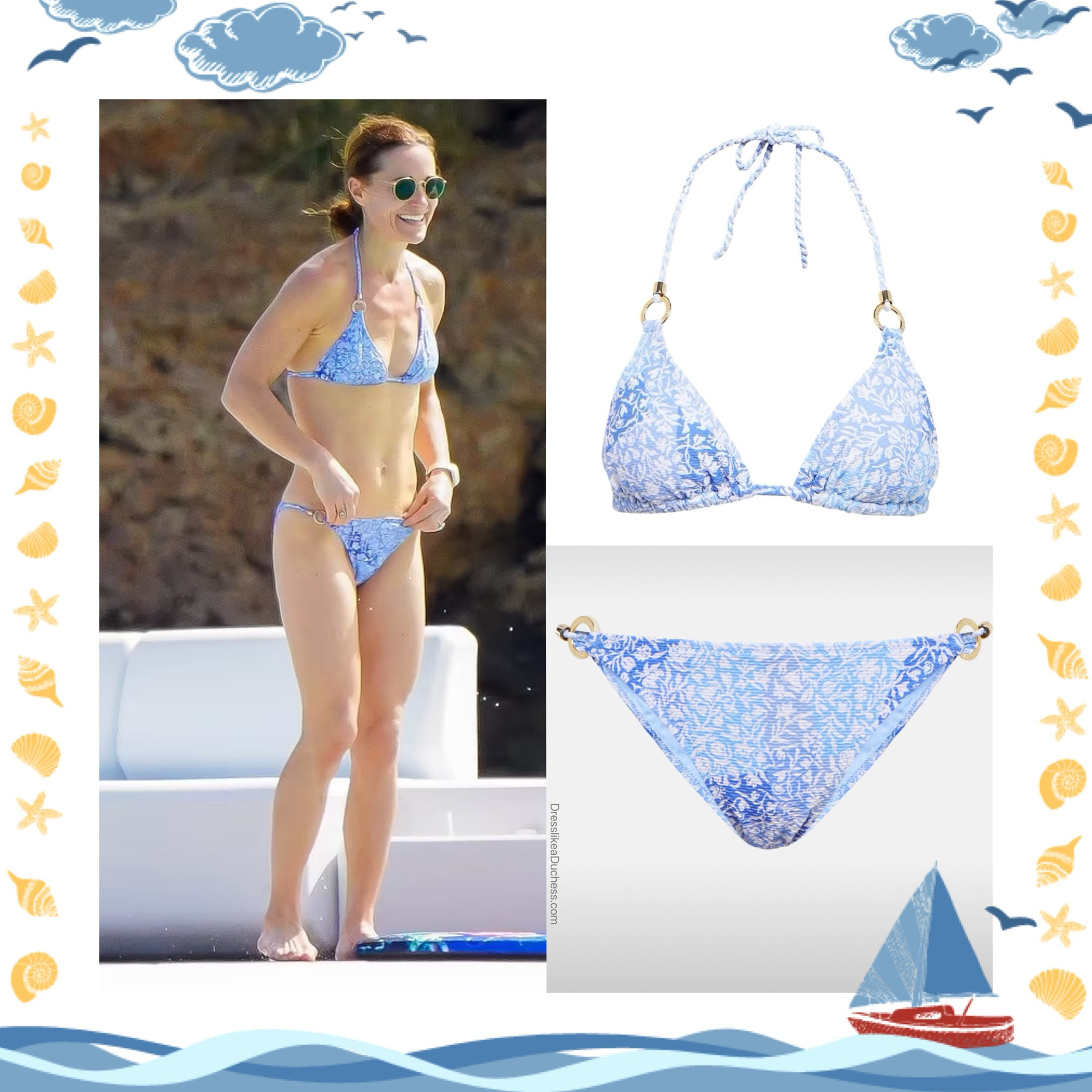 Pippa Middleton Heidi Klein bikini 