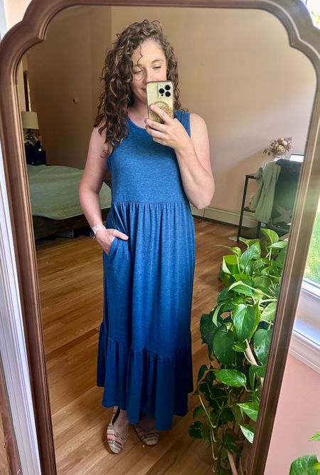 Anyone else excited about summer dress weather? This is one of my favorite summer dresses from last year, and it even has pockets. I paired it with my ballet flats for an extra pop of color.

Summer outfit, summer dress, travel outfit, boho outfit, country outfit

#LTKStyleTip #LTKBeauty #LTKSaleAlert