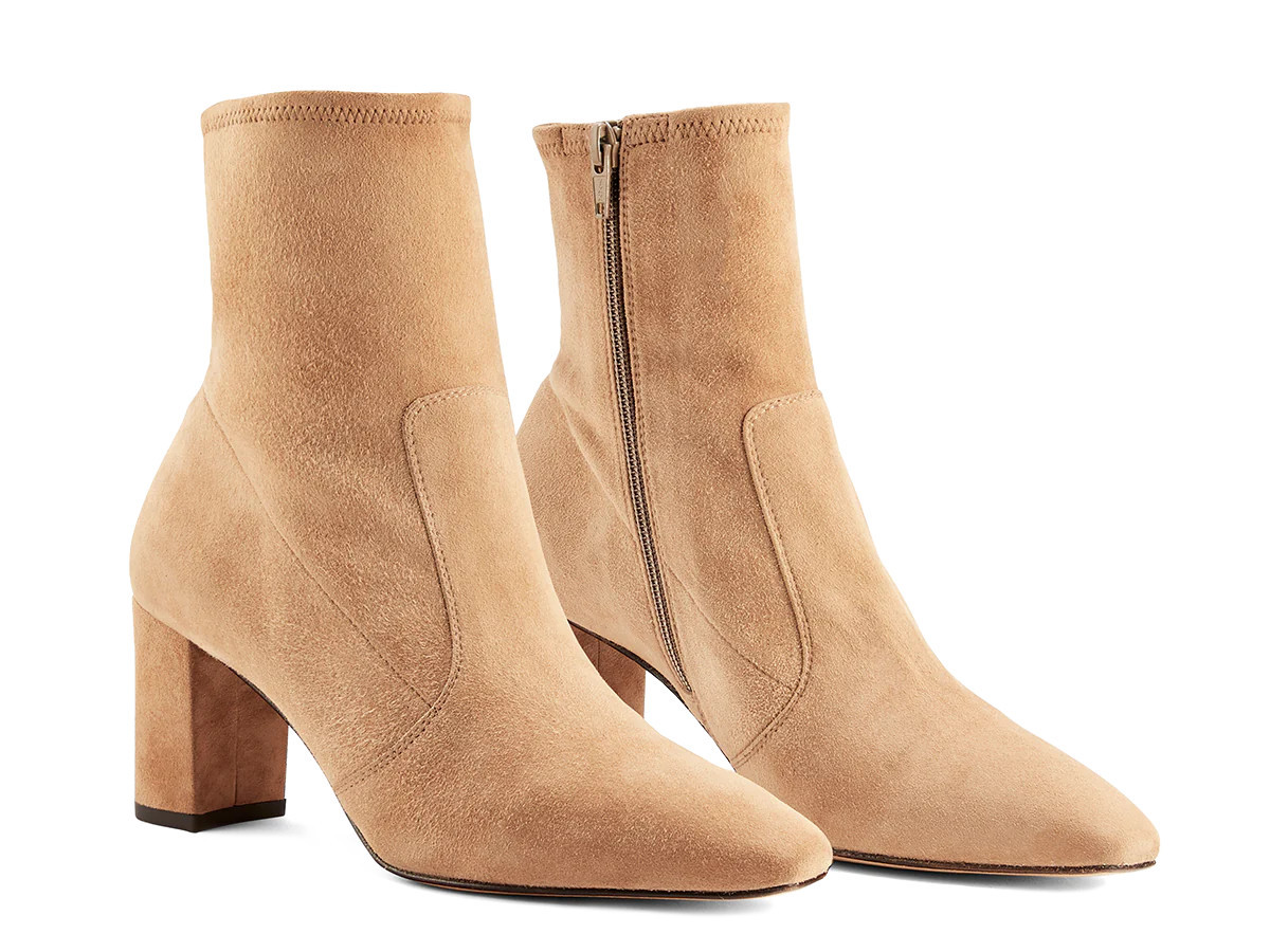 INEZ: Paz 70 Stretch: Ginger Suede | Inez 