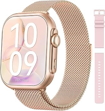 Smart Watch for Women Men Fitness: Smart Watch for iPhone&Android Bluetooth Call with SpO2 Sleep ... | Amazon (US)