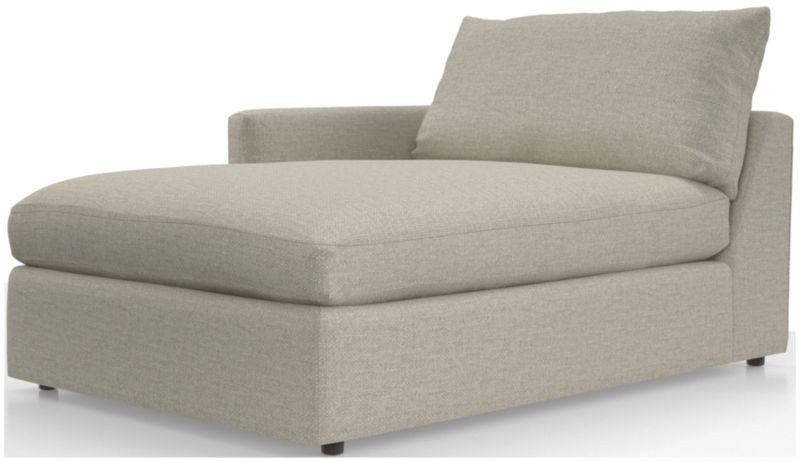 Lounge Left-Arm Chaise + Reviews | Crate & Barrel | Crate & Barrel