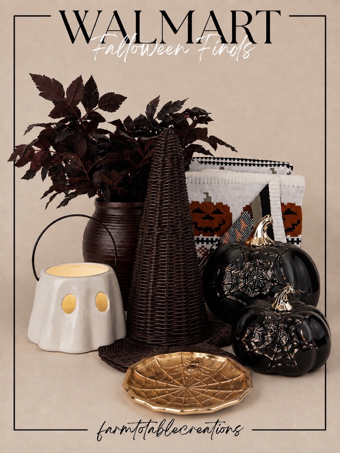 Walmart Halloween Finds That Look So Much More Expensive Than They Are 🖤🎃

If you’re decorating for Halloween without sacrificing your home’s cozy aesthetic, these Walmart finds are a must-see. From chic ghost décor and woven accents to glossy black pumpkins, festive textiles, and warm metallic touches, these pieces make it easy to create a sophisticated Halloween look you’ll love all season long.

Follow @farmtotablecreations on Instagram for more cozy home finds and trending seasonal decor.

#LTKHome #WalmartFinds #WalmartHome #HalloweenDecor #HalloweenHome #CozyHome #NeutralHalloween #FallDecor #SpookySeason #AffordableDecor #HomeStyling #FarmToTableCreations

#LTKHome #LTKSaleAlert #LTKSeasonal