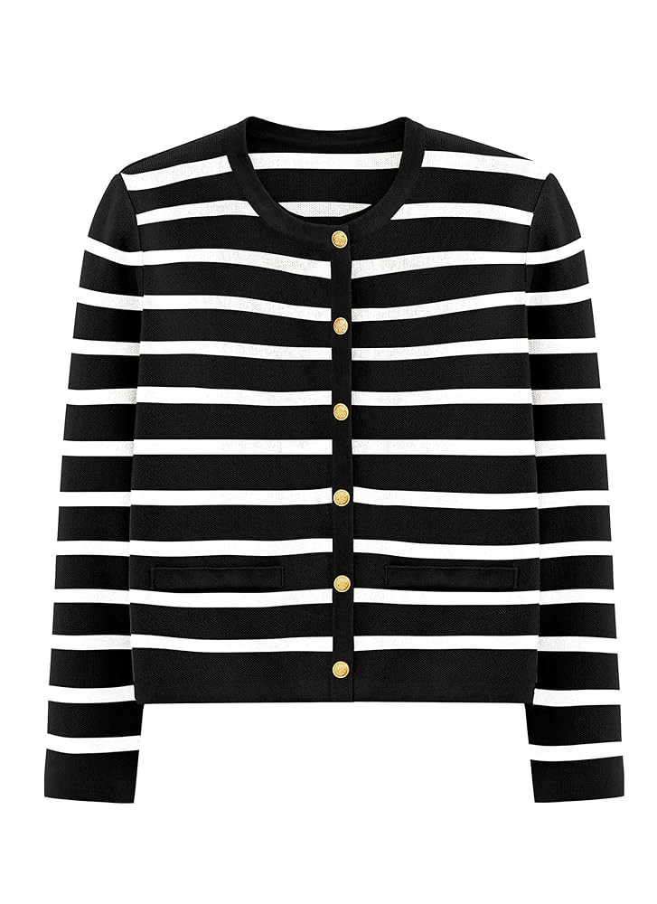 PRETTYGARDEN Women's Winter Cardigan Sweaters Button Down Open Front Long Sleeve Knit Cardigans S... | Amazon (US)